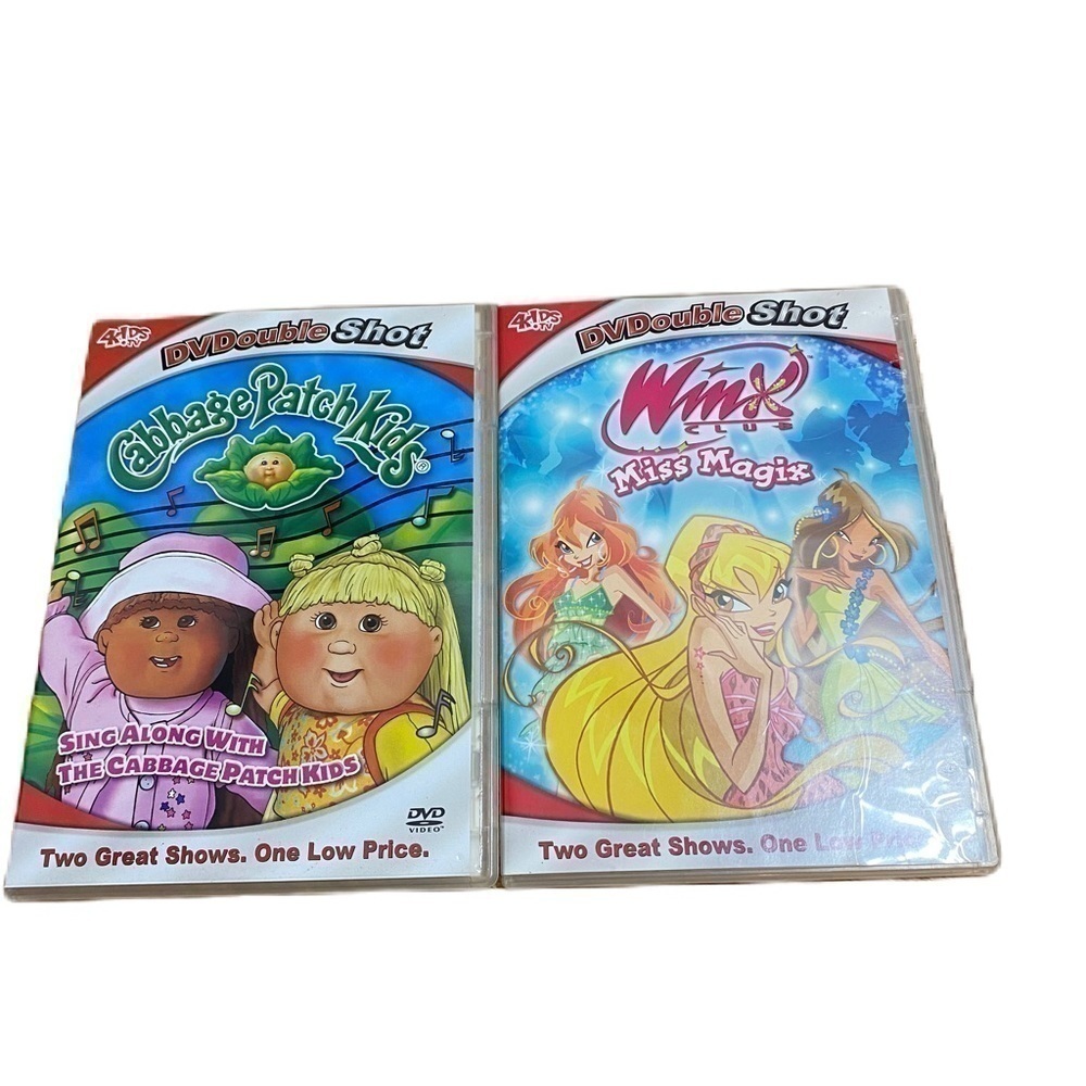Cabbage Patch Kids Sing Along Winx Club Miss Magix DVD Bundle